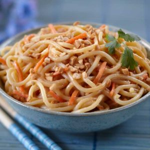Thai Style Peanut Noodle Salad