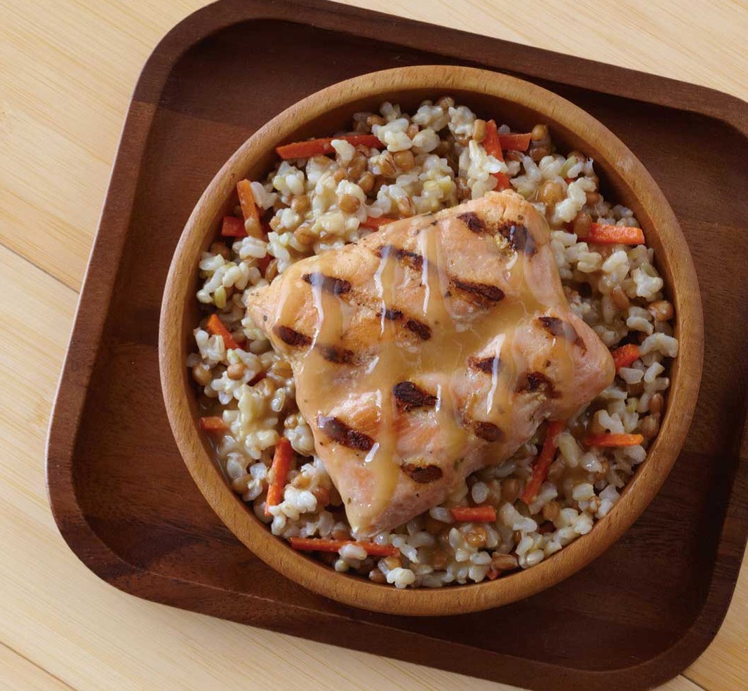 Wild Salmon Rice Bowls